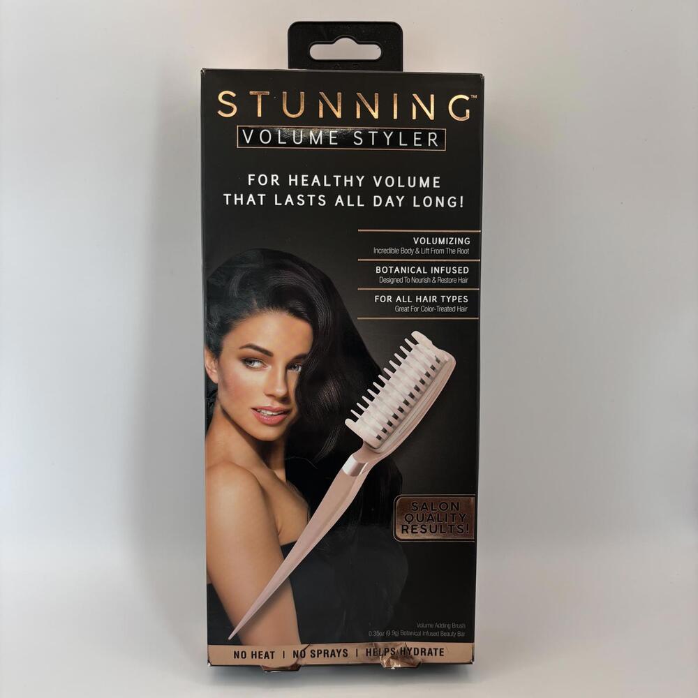 Stunning Volume Styler Volumizing Hair Brush – Rose Gold – NEW & SEALED